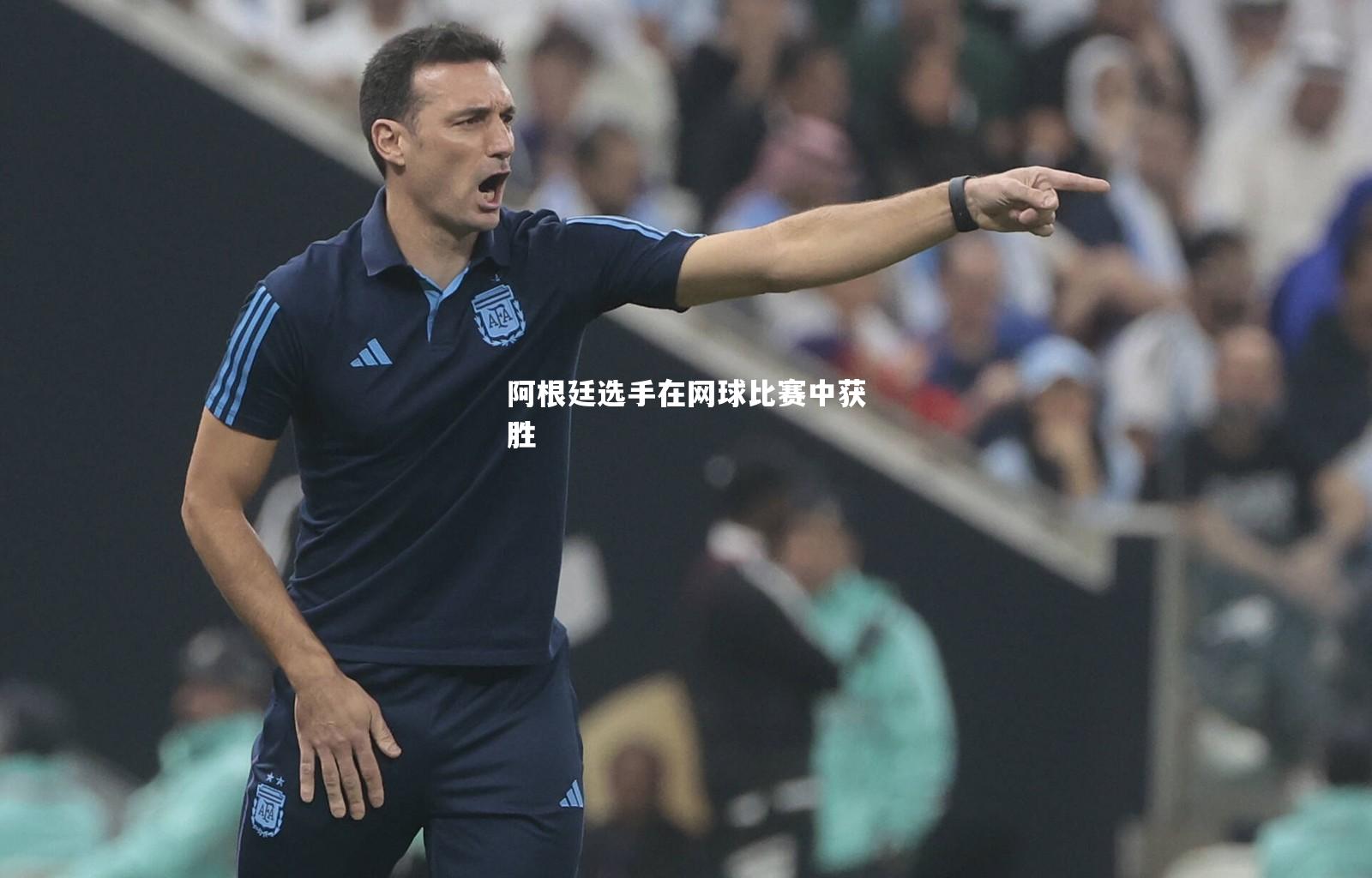 阿根廷选手在网球比赛中获胜